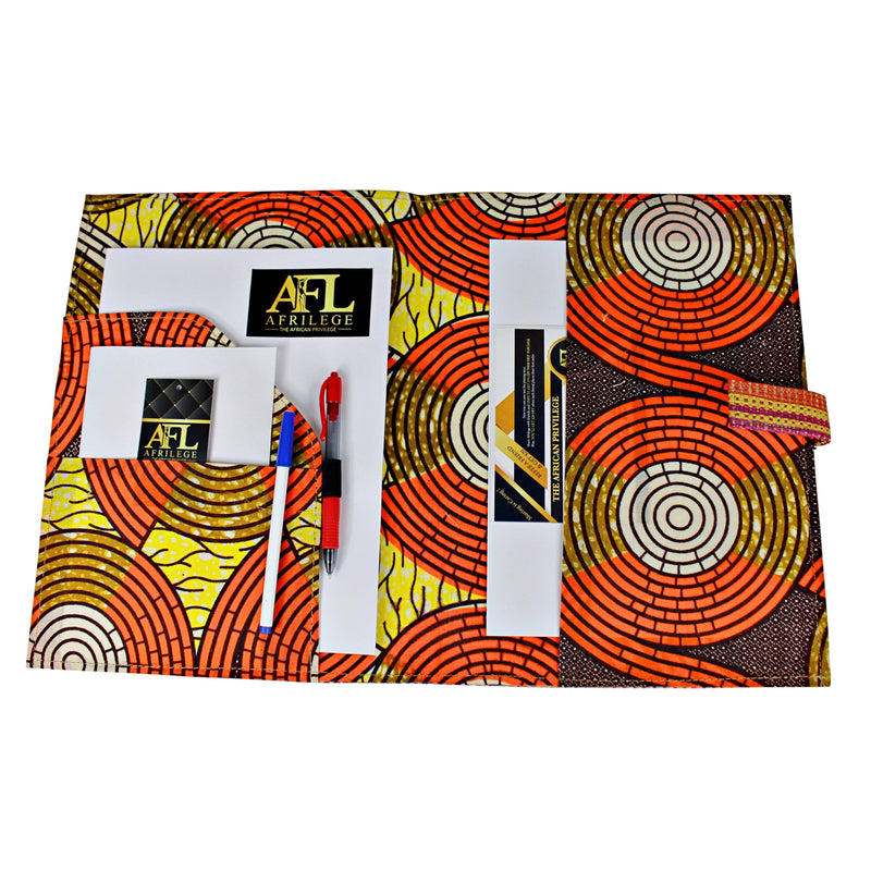 African Handmade document holders/ portfolio computer case (design/color varies) - Afrilege