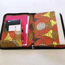 Handmade w/ straw fibers document holder/ computer bag / portfolio - Afrilege