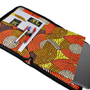 Handmade w/ straw fibers document holder/ computer bag / portfolio - Afrilege