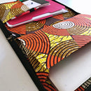 Handmade w/ straw fibers document holder/ computer bag / portfolio - Afrilege