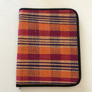 Handmade w/ straw fibers document holder/ computer bag / portfolio - Afrilege