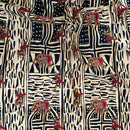 Bana Satin Silk Atoghu Bamileke African print fabric - Afrilege