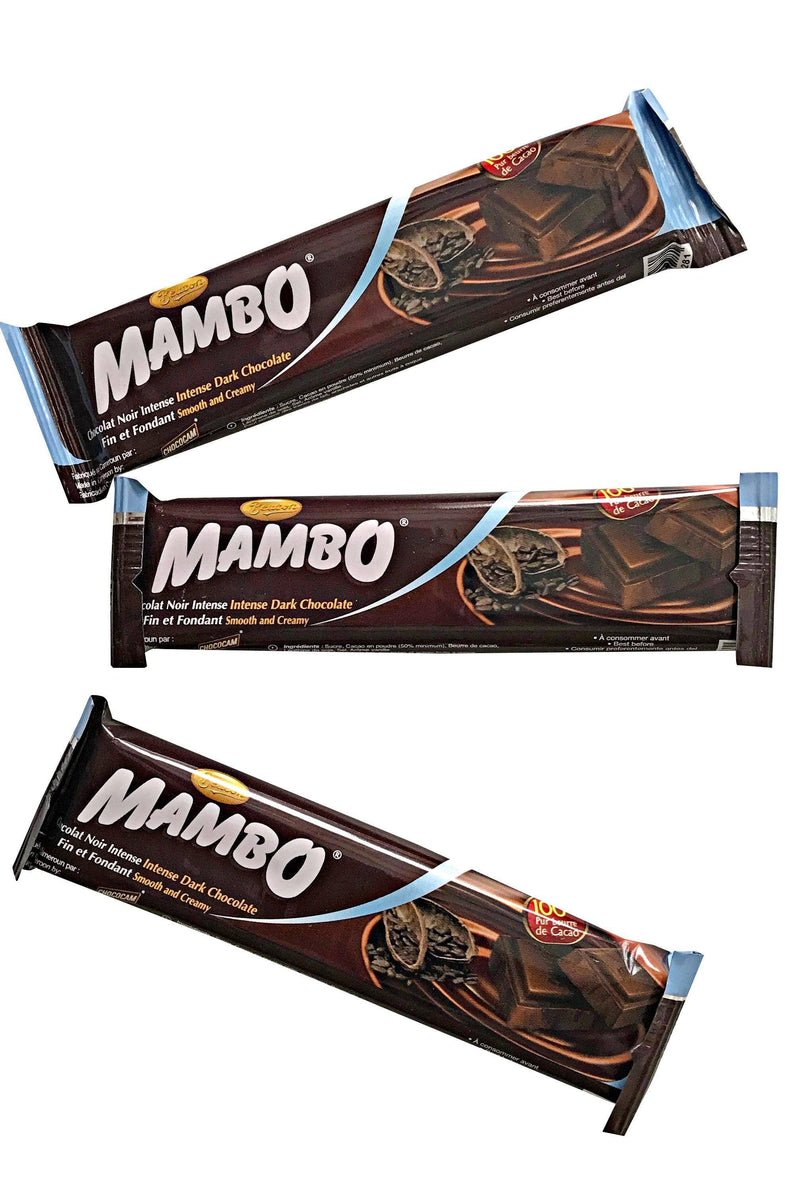 Mambo Intense Dark Chocolate  Bar 25 gr - Cameroon - Afrilege