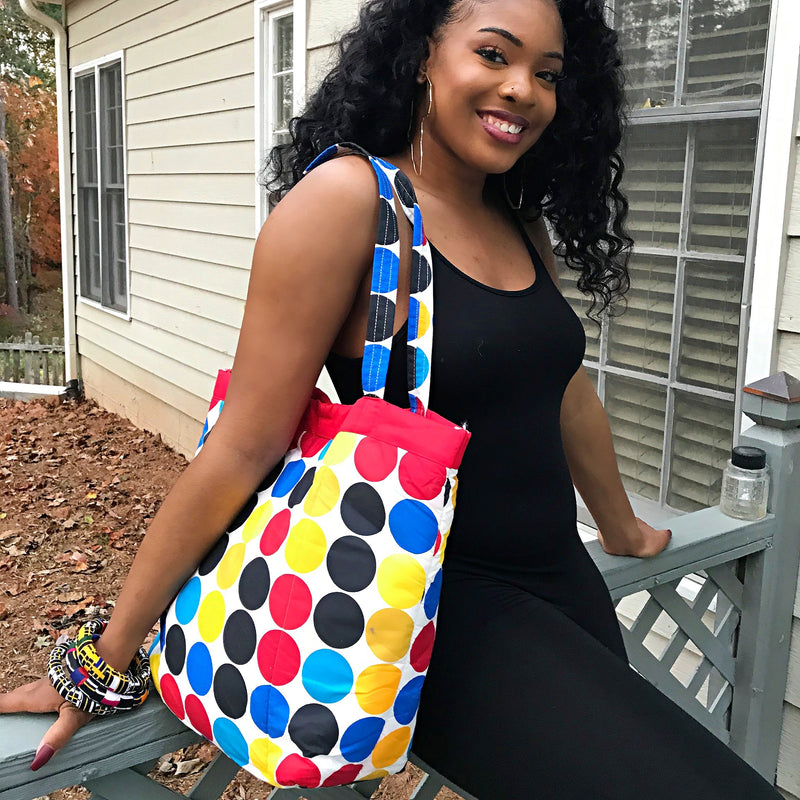 Penina African Print shoulder bag - Afrilege