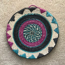 Colorful African hand woven trivets - Afrilege