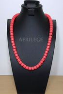 Coral igbo Nigerian Wedding necklace for men - Afrilege