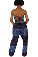 Bamileke Tribe African Print Crop top - Afrilege