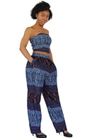 Bamileke Tribe African Print Crop top - Afrilege