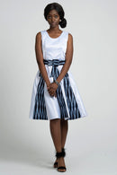 Bandjoun African Dress (White) - Afrilege
