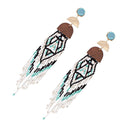 Bohemian style Ethnic Earrings - Afrilege