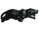 Ebony Hand Carving African Black Panther Figurine statue - Afrilege