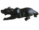 Ebony Hand Carving African Black Panther Figurine statue - Afrilege
