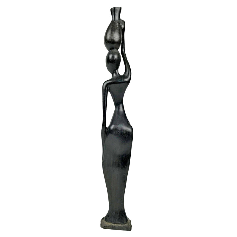 Ebony Hand Carving African Figurine - Central African Republic - Afrilege