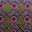100% Cotton African Fabric / 1 yard - Afrilege