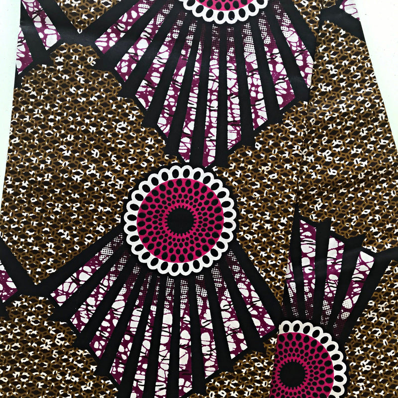 100% Cotton African Fabric / 1 yard - Afrilege