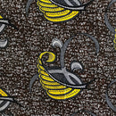African Print Fabric Ankara Wax - Brown / Yellow (6 yards) - Afrilege