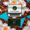 African wax print fabric - Bordeau/ orange/ blue ( 6 yards) - Afrilege