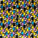 polyester African fabric by the yard / 1 yard - Afrilege