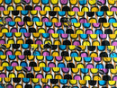 polyester African fabric by the yard / 1 yard - Afrilege