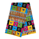 Polyester African fabric by the yard / 1 yard - Afrilege