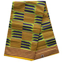 `Polyester Kente African print fabric ( 6 yards) - Afrilege