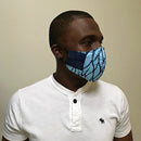 African print face masks for adults - Afrilege