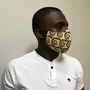 African print face masks for adults - Afrilege