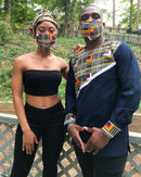 Zarah African print face masks for adults - Afrilege