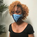 African print face masks for adults - Afrilege