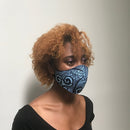 African print face masks for adults - Afrilege