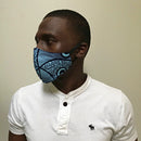 African print face masks for adults - Afrilege