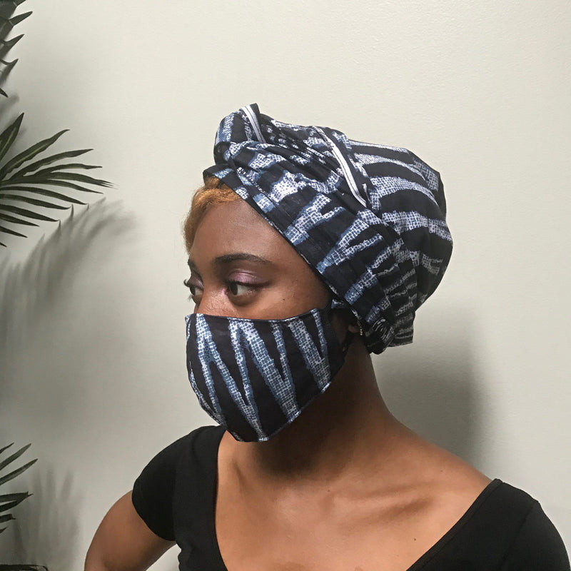 Bandjoun African print face masks - Afrilege