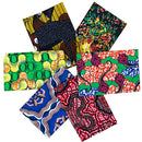 10 RANDOM Fat quarter bundle cotton - Afrilege