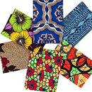 6 RANDOM Fat quarter bundle cotton - Afrilege