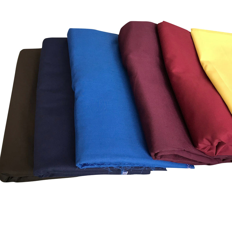 6 Solid color Fat quarter bundle cotton - Afrilege