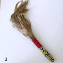 Beige horse tail hair bamileke tradition fly whisks - Cameroon - Afrilege