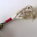 Beige horse tail hair bamileke tradition fly whisks - Cameroon - Afrilege