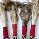 Beige horse tail hair bamileke tradition fly whisks - Cameroon - Afrilege