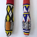 Beige horse tail hair bamileke tradition fly whisks - Cameroon - Afrilege