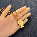 Black Lives Matter Raised Fist Pendant Necklace - Afrilege