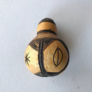 Hand-carved African Gourd Calabash Bowl - Afrilege