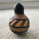 Hand-carved African Gourd Calabash Bowl - Afrilege