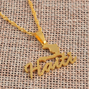 Haiti Map Name Pendant Necklace - Afrilege