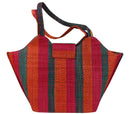 African Hand Woven Raffia Fibers Handbag - Afrilege