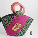 African Hand Woven Raffia Fibers Handbag (Big) - Afrilege