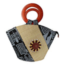 African Hand Woven Raffia Fibers Handbag (Big) - Afrilege