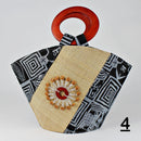 African Hand Woven Raffia Fibers Handbag (Big) - Afrilege