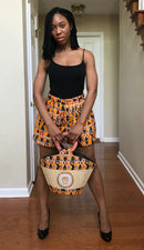 African Hand Woven Raffia Fibers Handbag (Big) - Afrilege