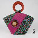African Hand Woven Raffia Fibers Handbag (Big) - Afrilege