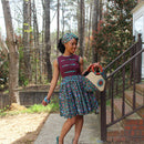 African Hand Woven Raffia Fibers Handbag (Meduim) - Afrilege